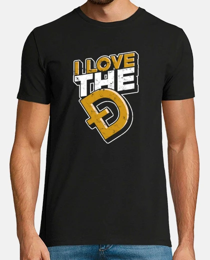 T-shirt amo la criptovaluta dogecoin doge