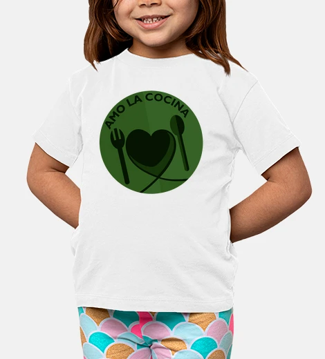 Abbigliamento Amo la cucina verde