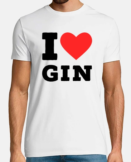 Camiseta Amo la ginebra