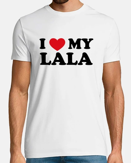 T-shirt amo la mia Lala