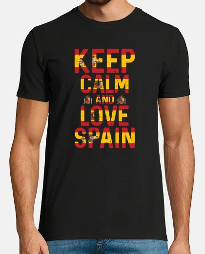 T-shirt amo la spagna e l39identità spagnola