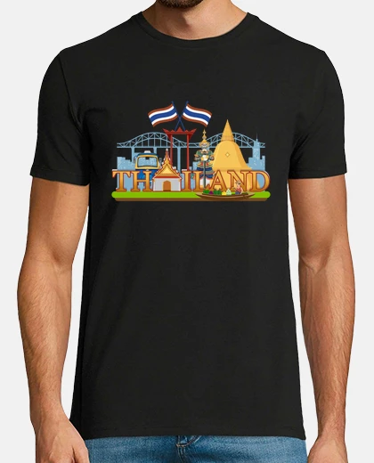 T-shirt amo la Tailandia