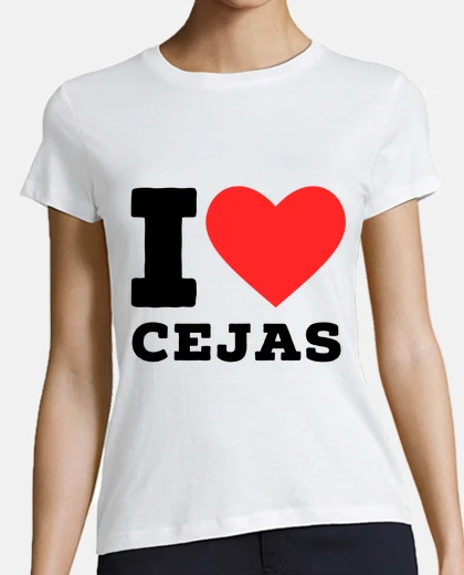 Playera Amo las cejas