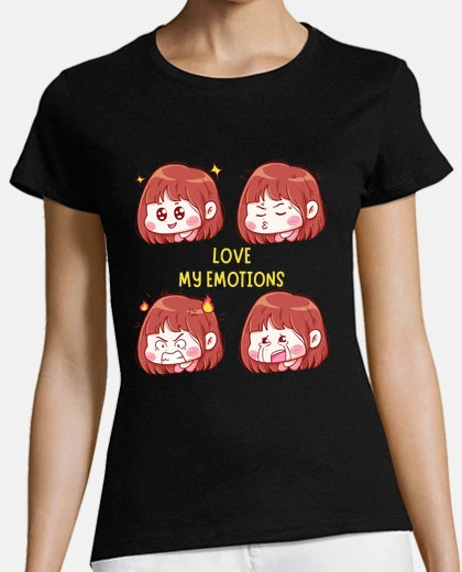 T-shirt amo le mie emozioni