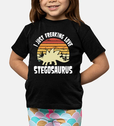 Abbigliamento amo lo stegosauro