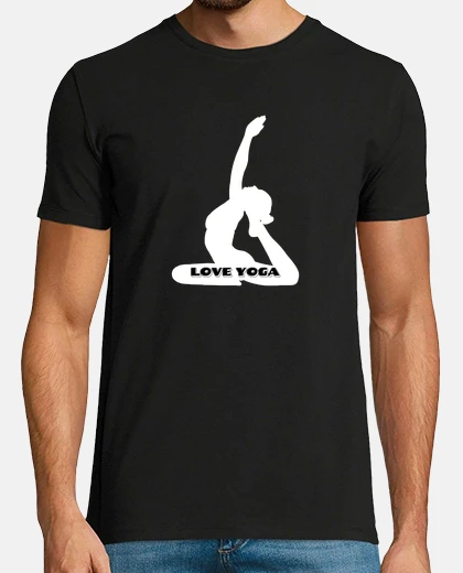 T-shirt amo lo yoga bianco