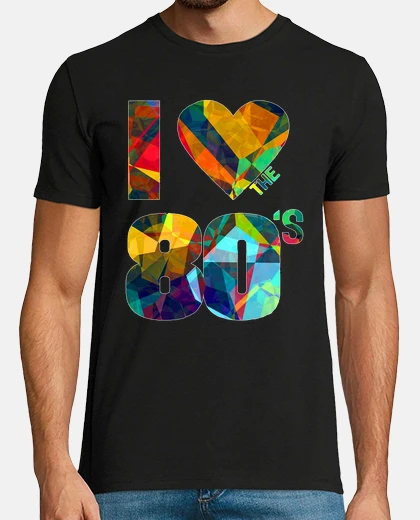 Camiseta amo los 80