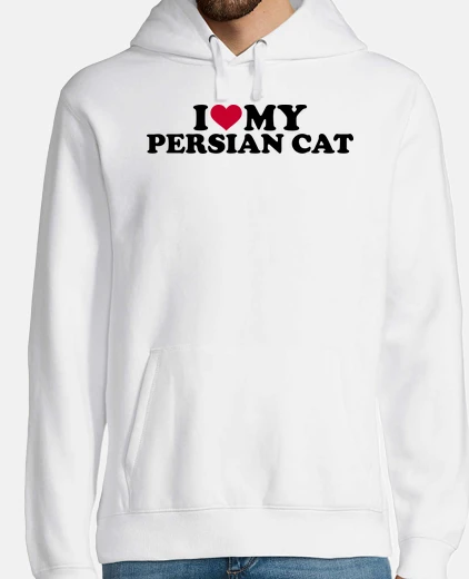 Sudadera amo mi gato persa
