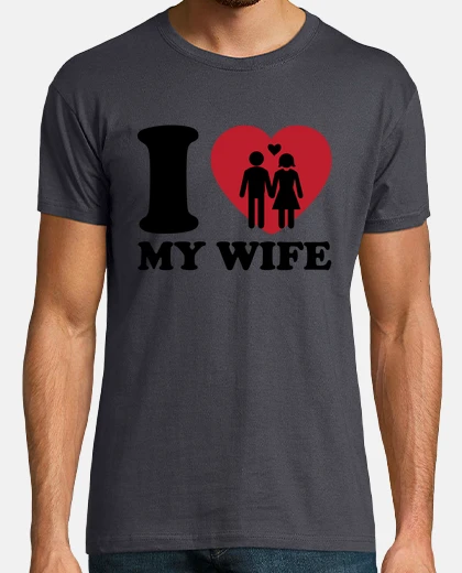 T-shirt amo mia moglie