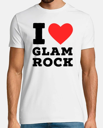 T-shirt amo rock glam