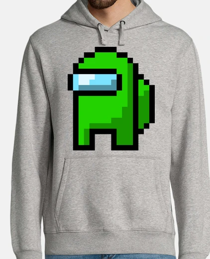 Sudadera Among us - Pixel verde