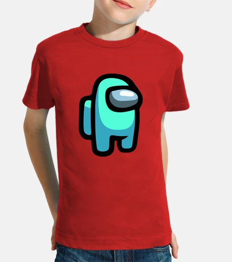 Kids among us cyan blue