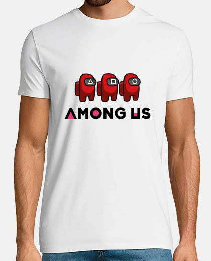 Tee-shirt Among us le jeu du calmar