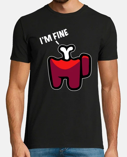 Tee-shirt Among us. parmi nous mort est bien toy