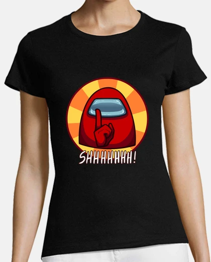 Tee-shirt Among Us parmi nous silence chut