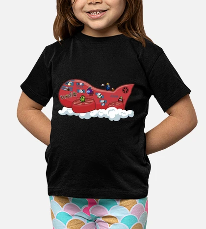 Playera niños among us the airship laTostadora México