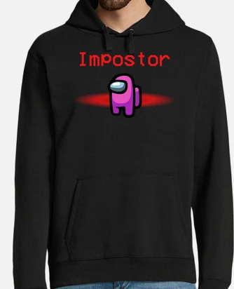 Among us pink impostor hoodie tostadora