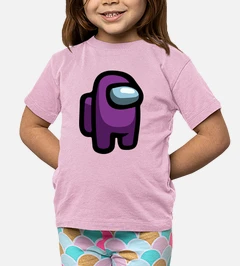 Purple among us shirt Clearance