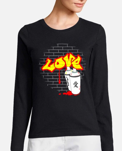 Camiseta amor graffiti laTostadora