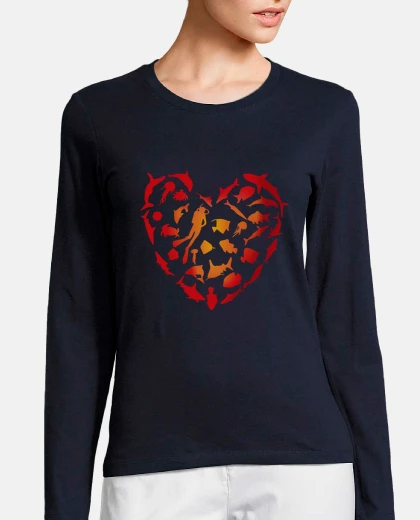 Playera Amor marino