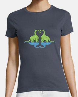 amor dino camiseta