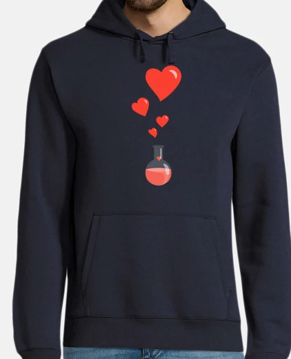 Felpa amore boccetta chimica of hearts disadattato