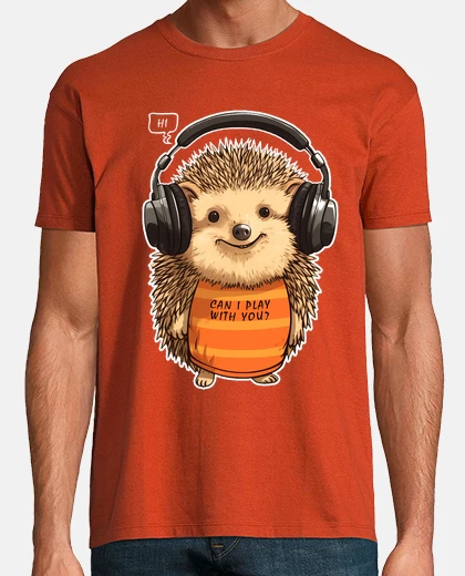 T-shirt amore da riccio