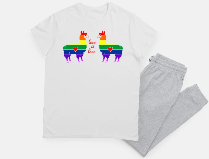 Pigiama amore è amore lgbt strano sonno notturno