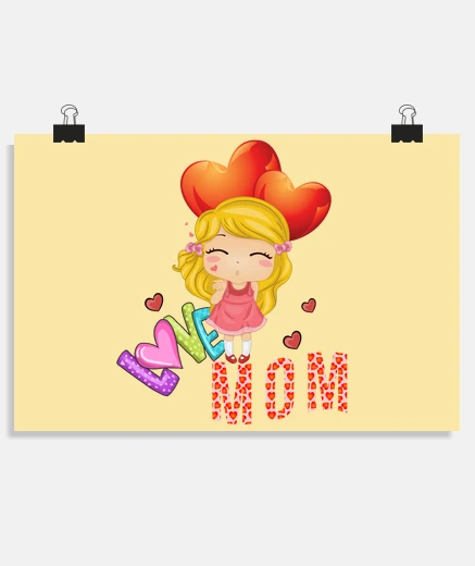 Poster amore mamma