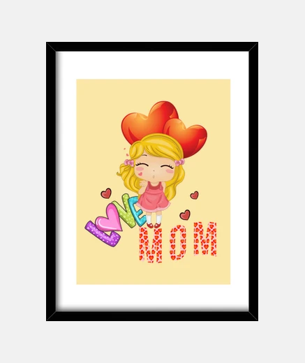Quadro amore mamma