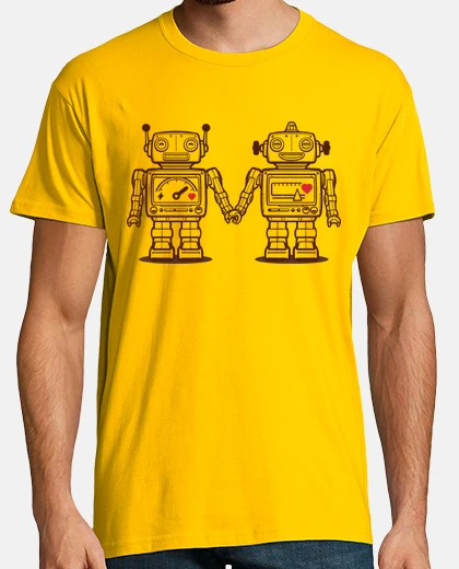 T-shirt amore robot