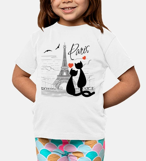 Abbigliamento amore tra gatti a Parigi