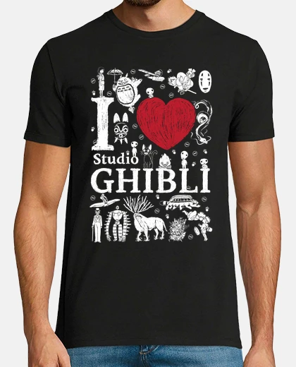 T-shirt amoree ghibli