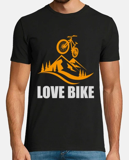 T-shirt amoree per la bici