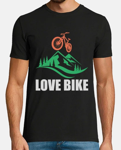 T-shirt amoree per la bici