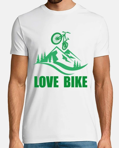 T-shirt amoree per la bici
