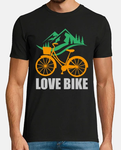 T-shirt amoree per la bici