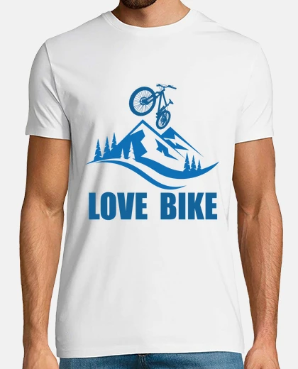 T-shirt amoree per la bici