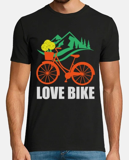 T-shirt amoree per la bici