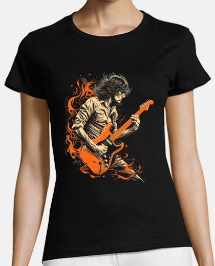 T-shirt amoree rock e giochi di ruolo l 003