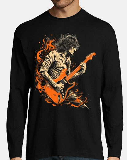 T-shirt amoree rock e giochi di ruolo l 003