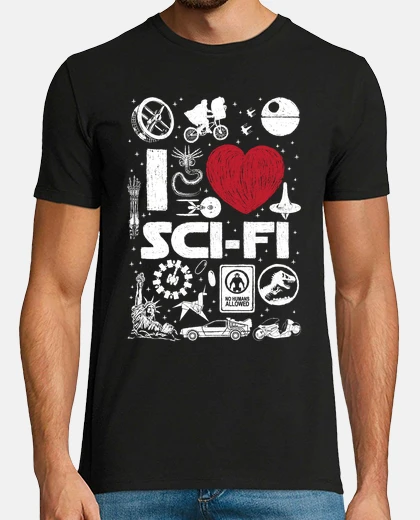 T-shirt amoree sci-fi
