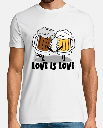 T-shirt amoreee per le birre