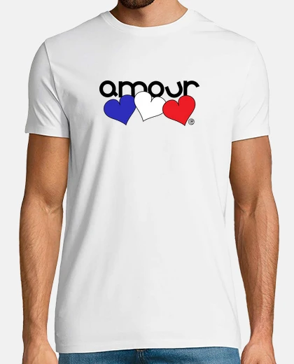 Tee-shirt amour - amour (français)