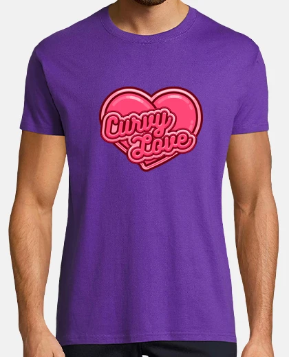 Tee-shirt amour curvy