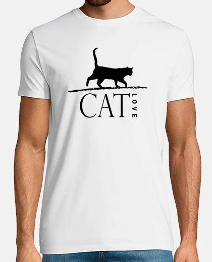 Tee-shirt amour de chat