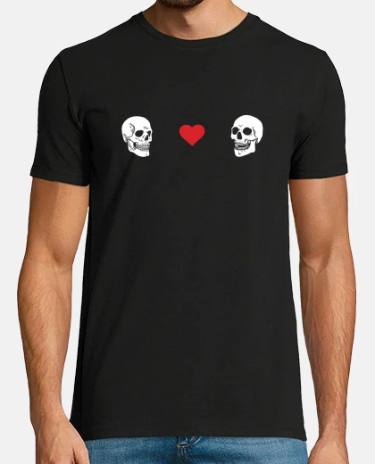 Tee-shirt amour du crâne
