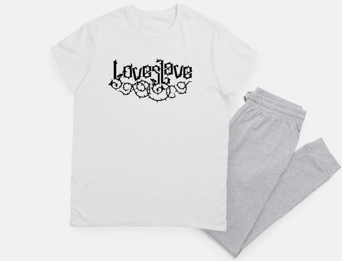 Pyjama amour esclave - amour esclave (noir)