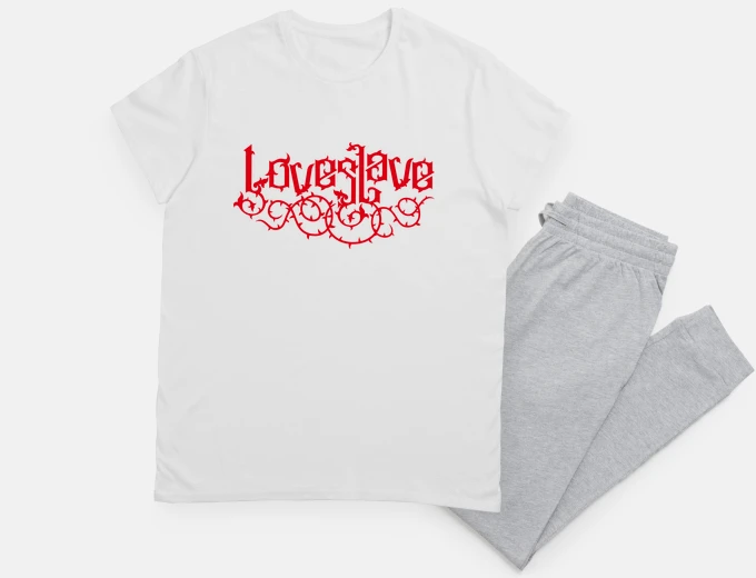 Pyjama amour esclave - amour esclave (rouge)