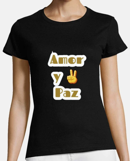 Tee-shirt amour et paix